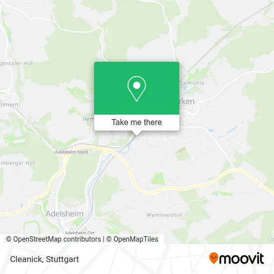 Cleanick map