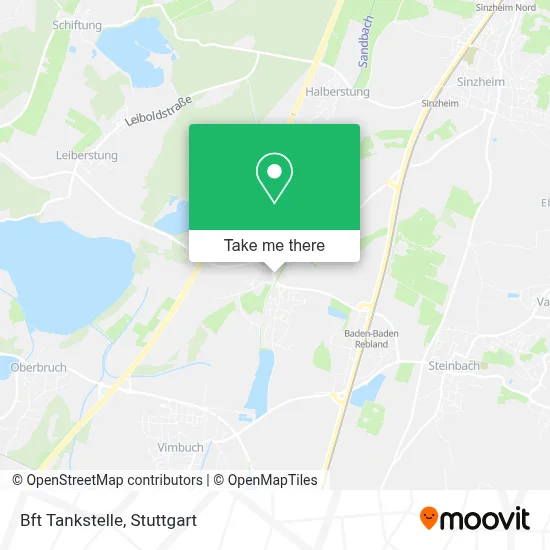 Bft Tankstelle map
