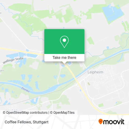 Coffee Fellows map