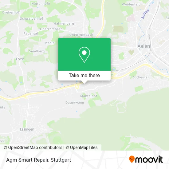 Agm Smart Repair map