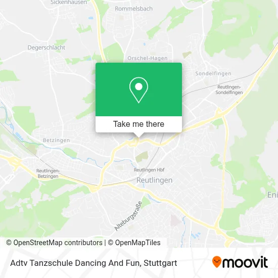 Adtv Tanzschule Dancing And Fun map