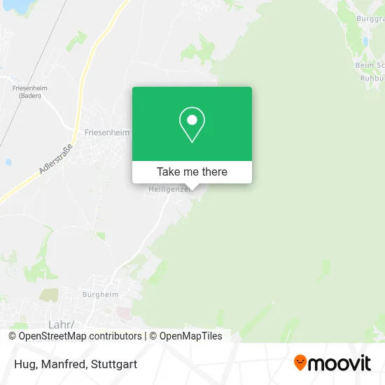 Hug, Manfred map