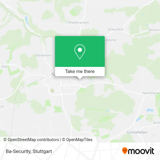 Ba-Security map