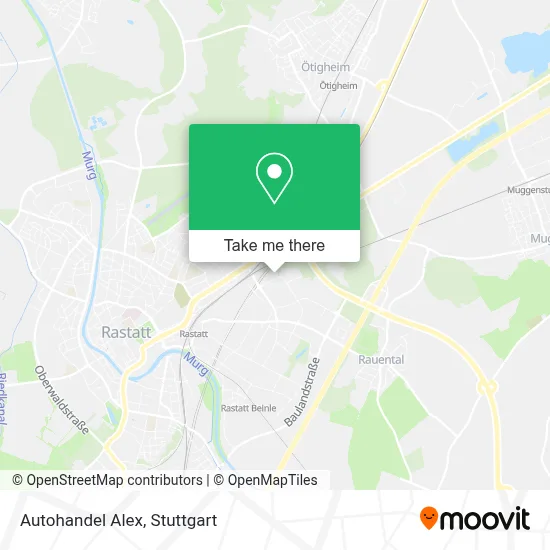 Autohandel Alex map