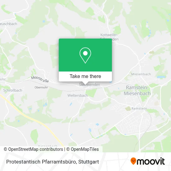 Protestantisch Pfarramtsbüro map