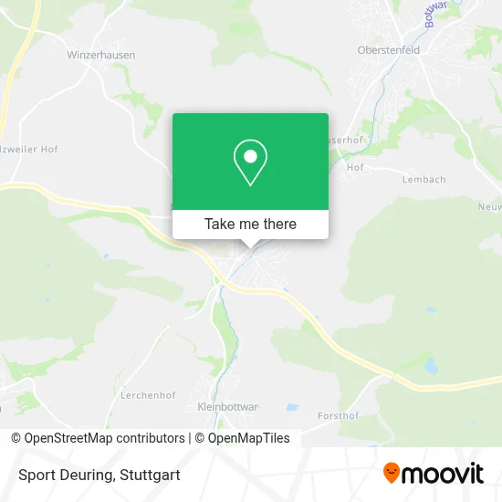 Sport Deuring map