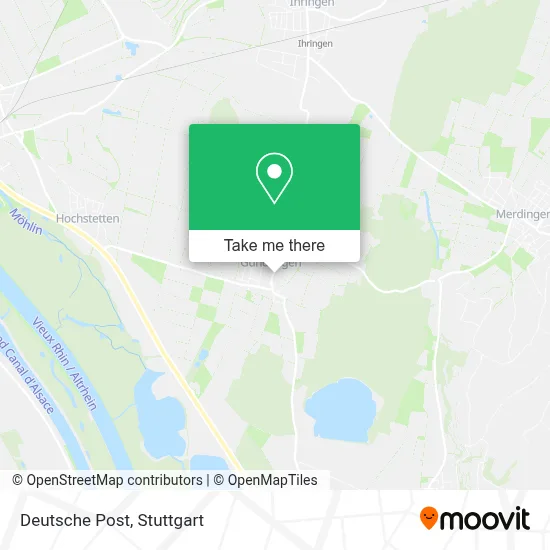 Deutsche Post map