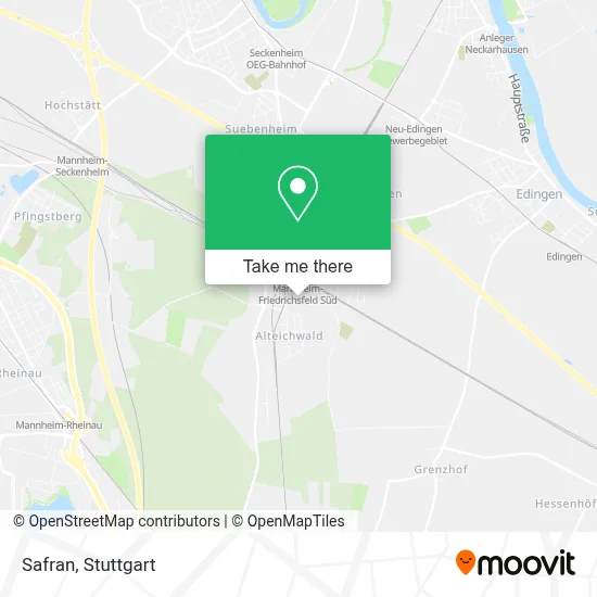 Safran map