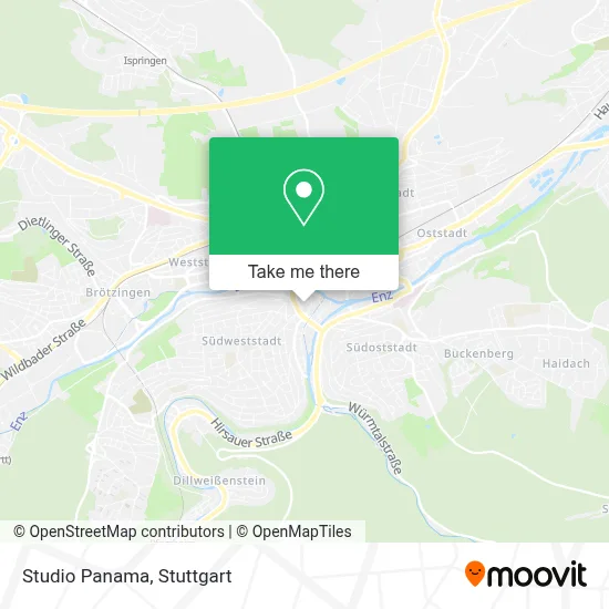 Studio Panama map