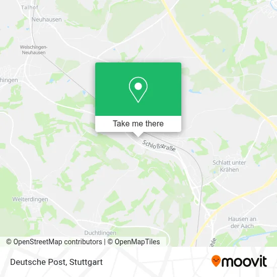 Deutsche Post map