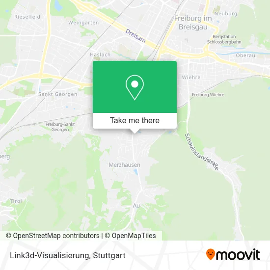Link3d-Visualisierung map