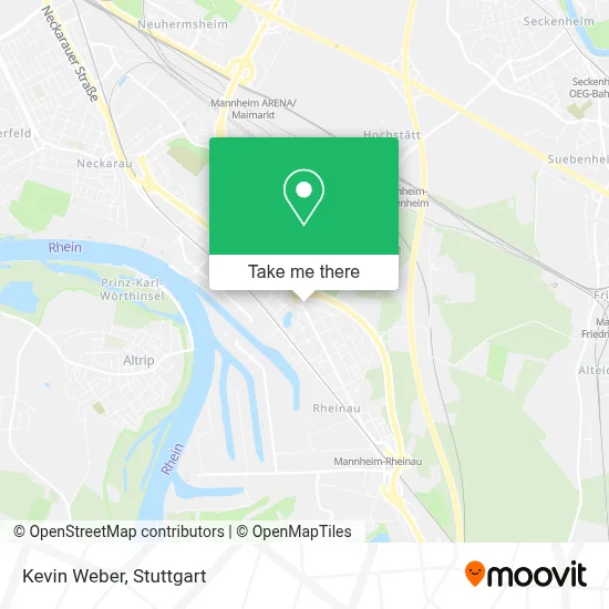Kevin Weber map