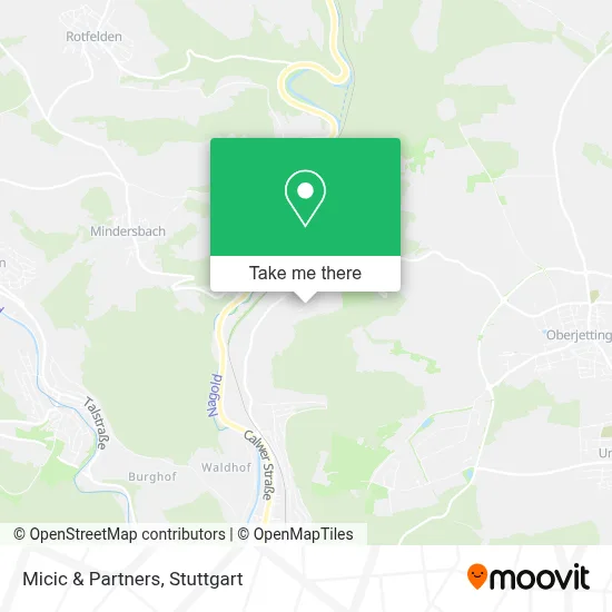 Micic & Partners map