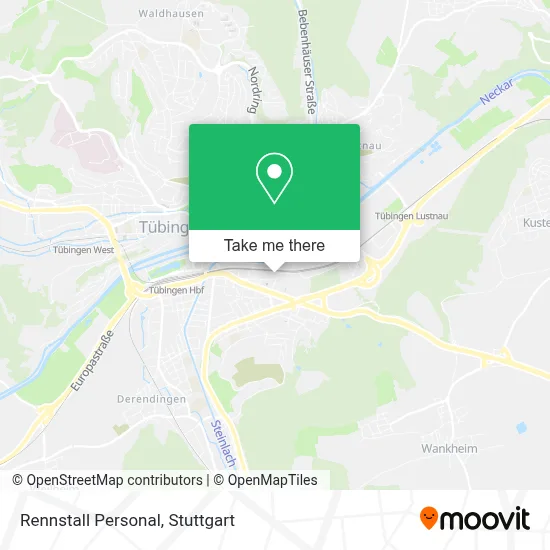 Rennstall Personal map