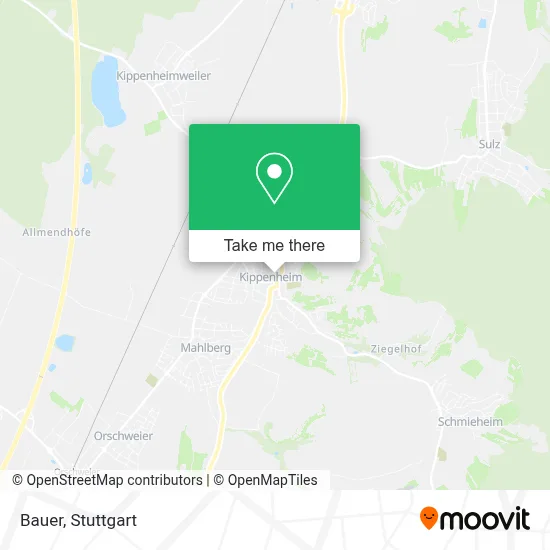 Bauer map