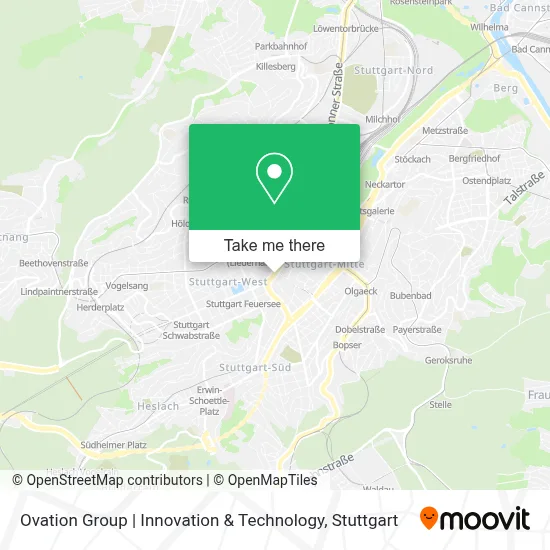 Ovation Group | Innovation & Technology map