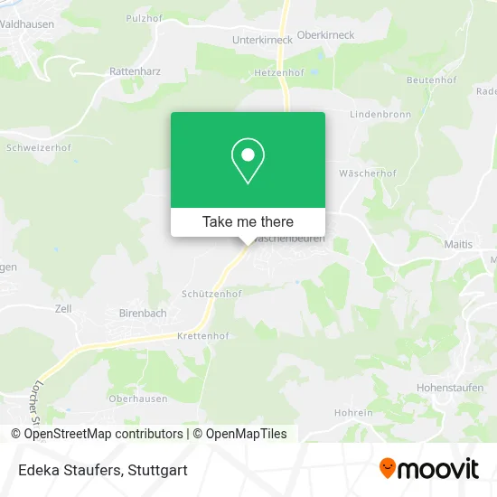 Edeka Staufers map