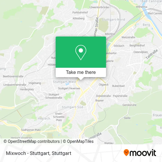 Mixwoch - Stuttgart map