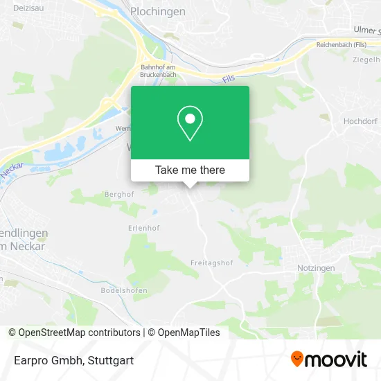 Earpro Gmbh map