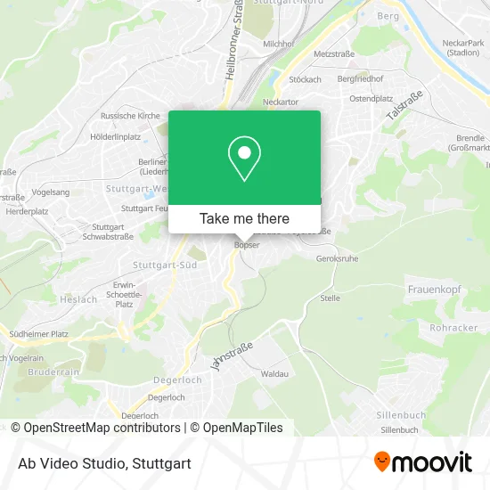Ab Video Studio map