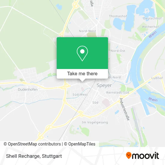 Shell Recharge map