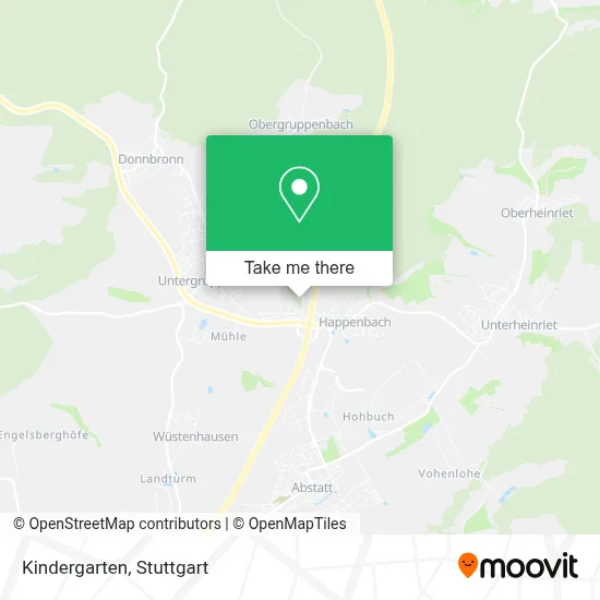 Kindergarten map