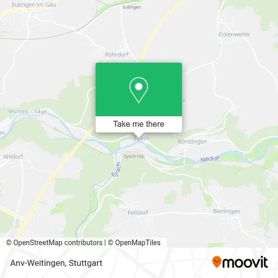 Anv-Weitingen map