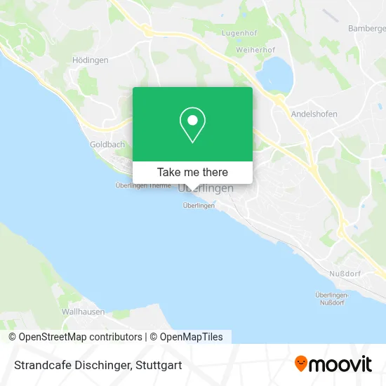 Strandcafe Dischinger map