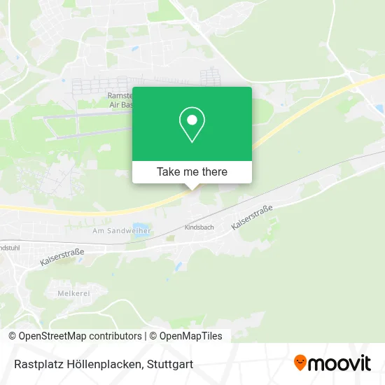 Rastplatz Höllenplacken map
