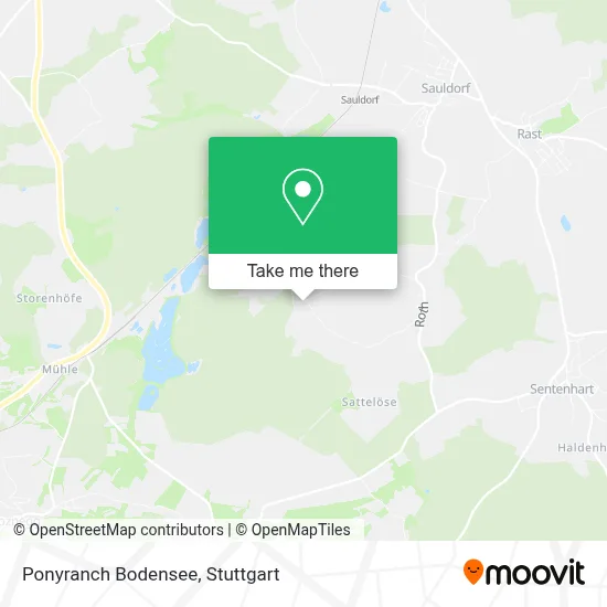 Ponyranch Bodensee map