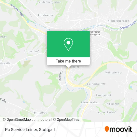 Pc Service Leiner map