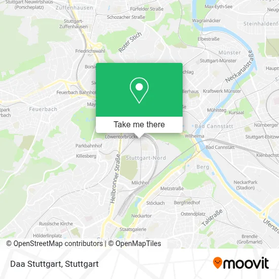 Daa Stuttgart map