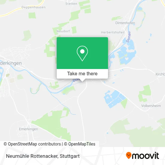 Neumühle Rottenacker map