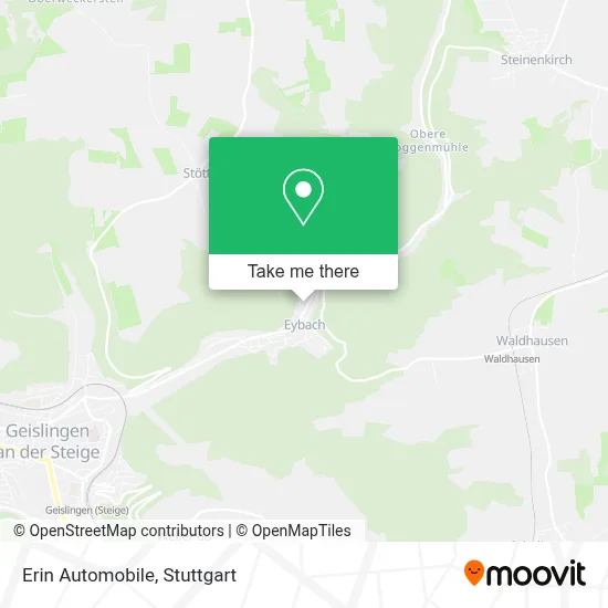Erin Automobile map