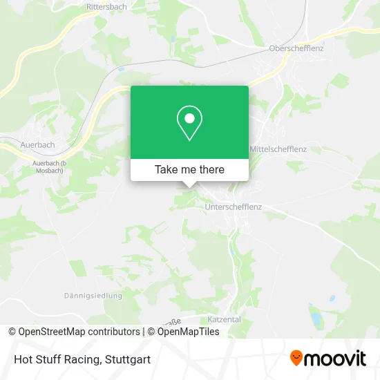 Hot Stuff Racing map