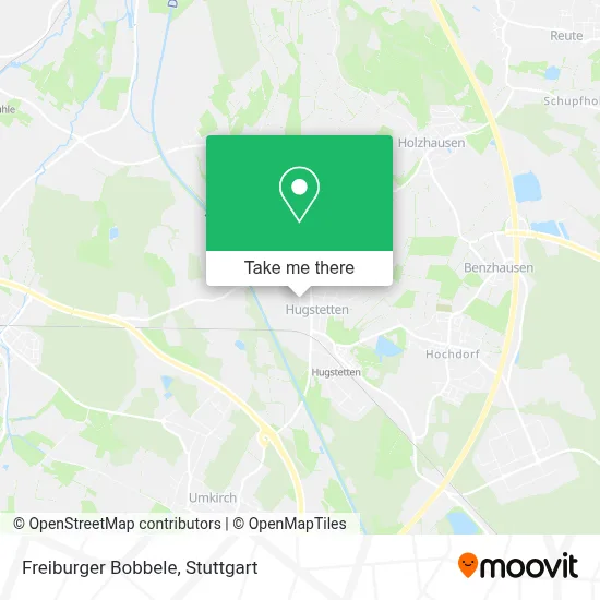 Freiburger Bobbele map