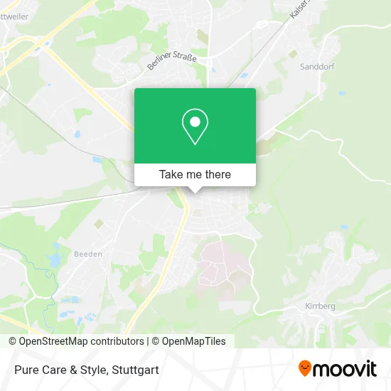 Pure Care & Style map