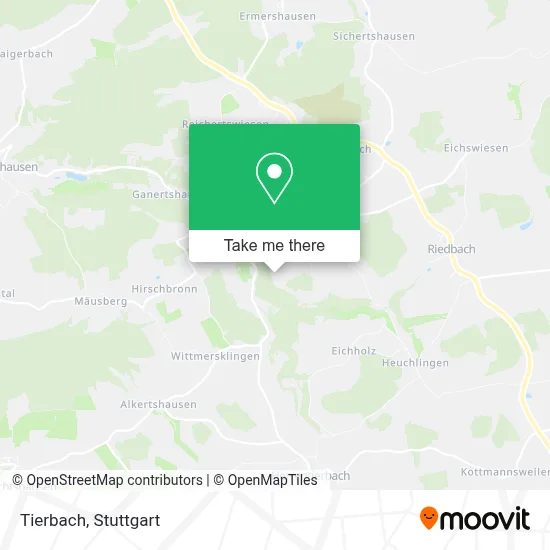 Tierbach map