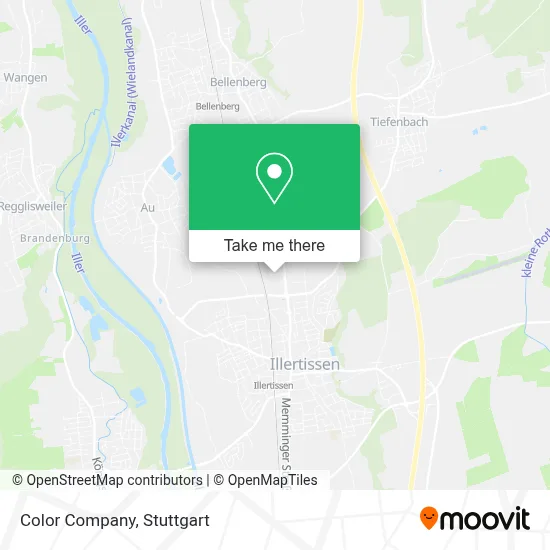 Color Company map