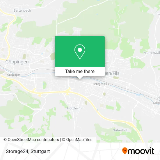 Storage24 map