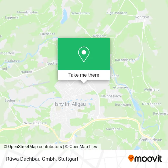 Rüwa Dachbau Gmbh map