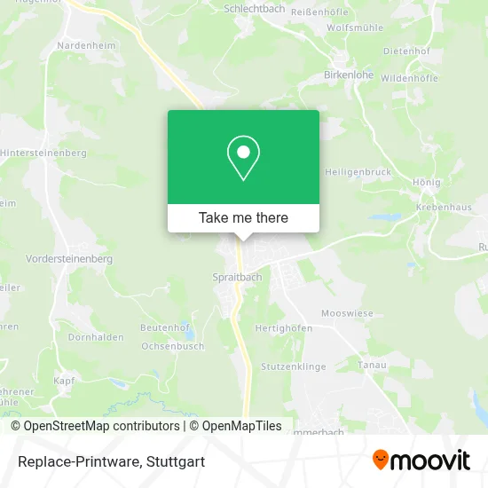 Replace-Printware map