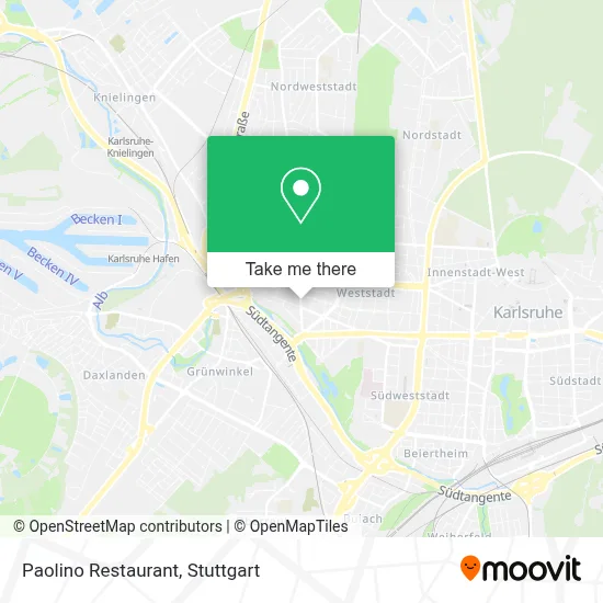 Ristorante Da Paolino map