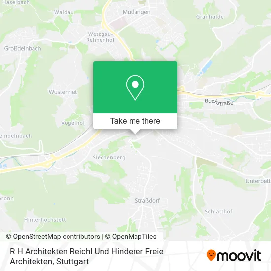 R H Architekten Reichl Und Hinderer Freie Architekten map