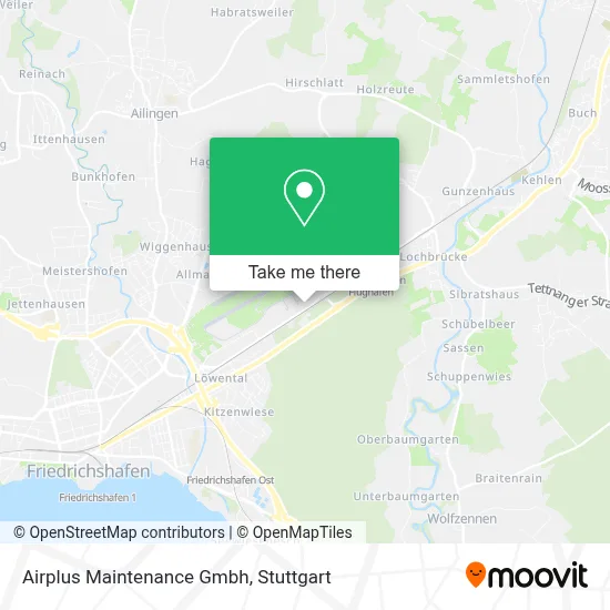 Airplus Maintenance Gmbh map