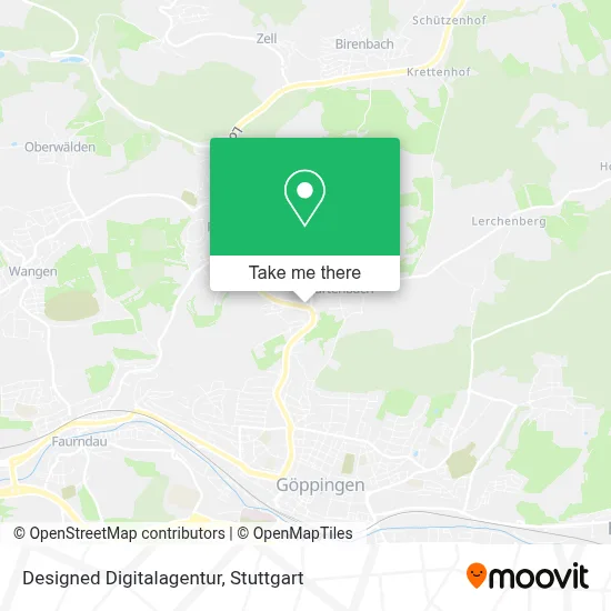 Designed Digitalagentur map