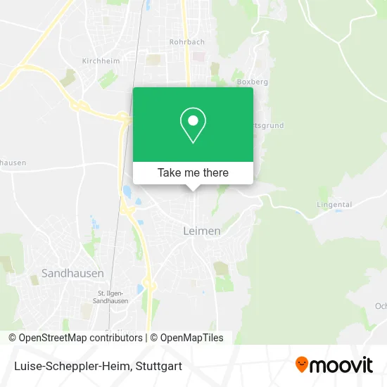Luise-Scheppler-Heim map