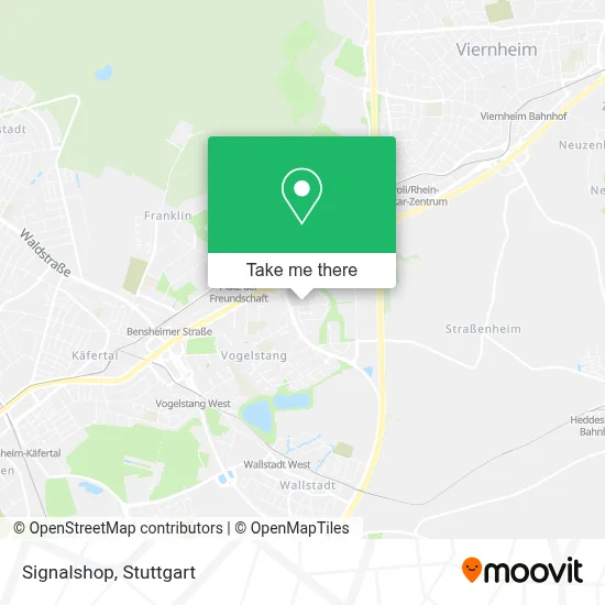 Signalshop map