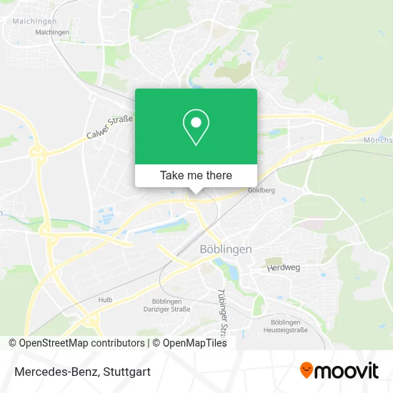 Mercedes-Benz map