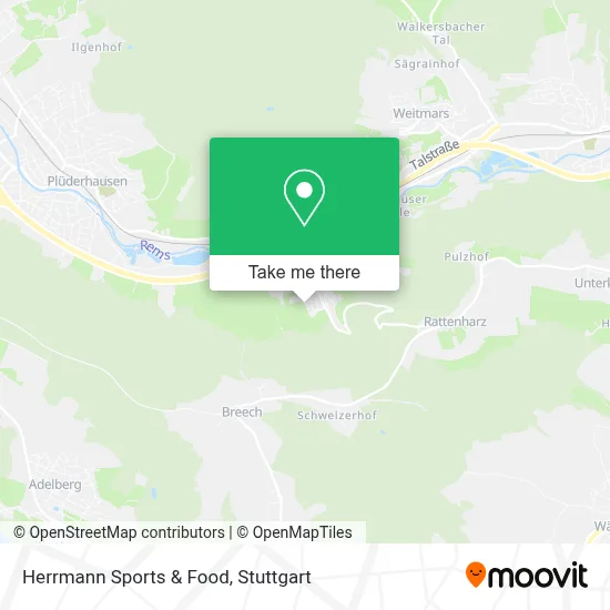 Herrmann Sports & Food map